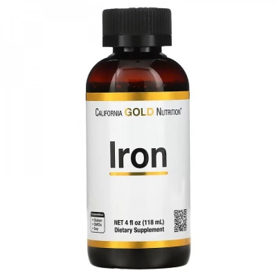  California Gold Nutrition Iron 118 