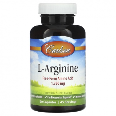 Carlson L-Arginine 90 