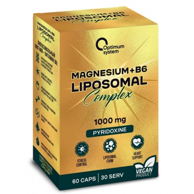  Optimum System Gold Series Liposomal Magnesium Complex + B6 60 